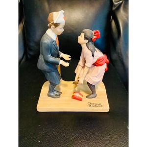 Vintage Collectible Norman Rockwell Danbury Mint First Dance Figurine 1981.